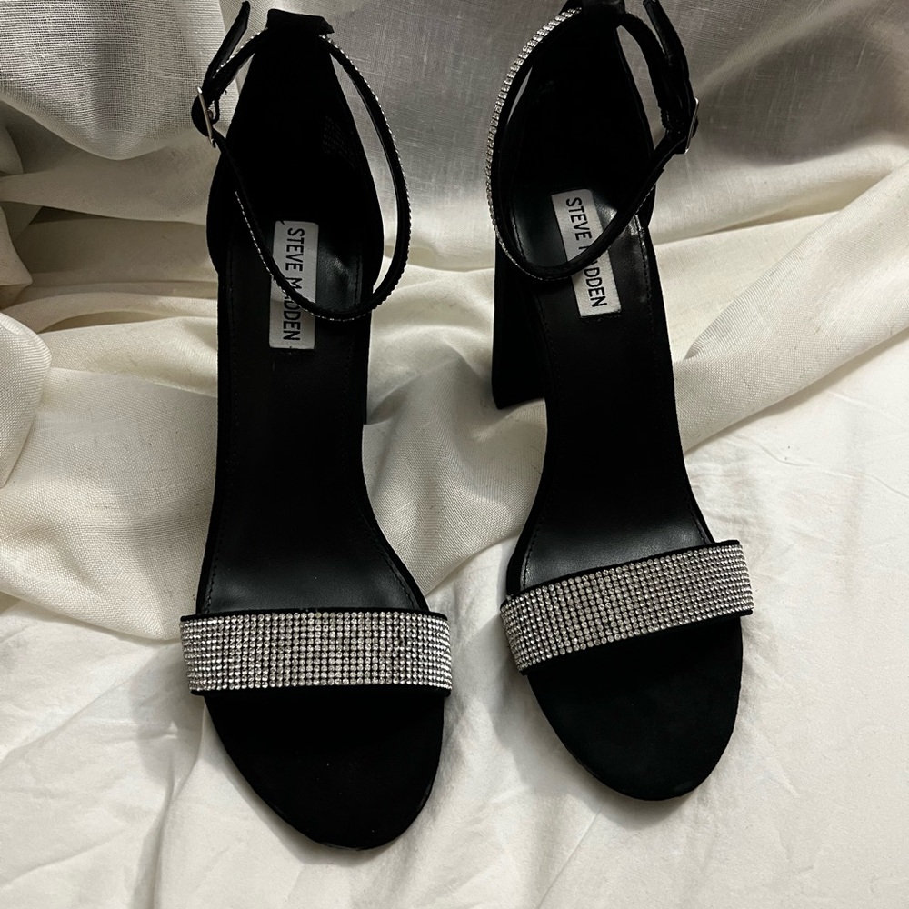 Kalina Embellished Suede Ankle-Strap Sandals